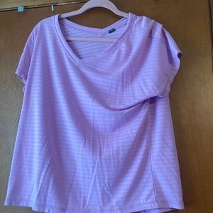 Lavender workout tee